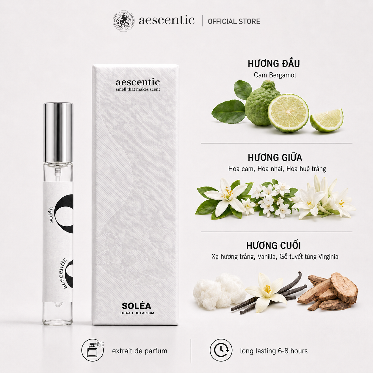 Nước hoa Aescentic SOLÉA