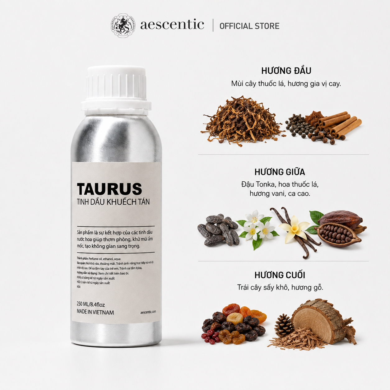 Tinh Dầu Khuếch Tán - TAURUS