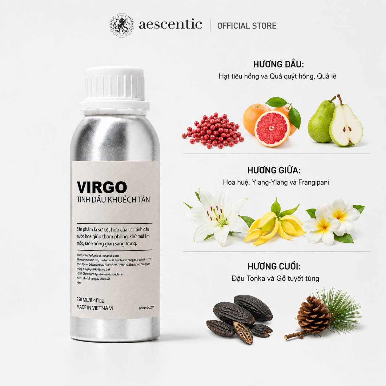 Tinh Dầu Khuếch Tán - VIRGO