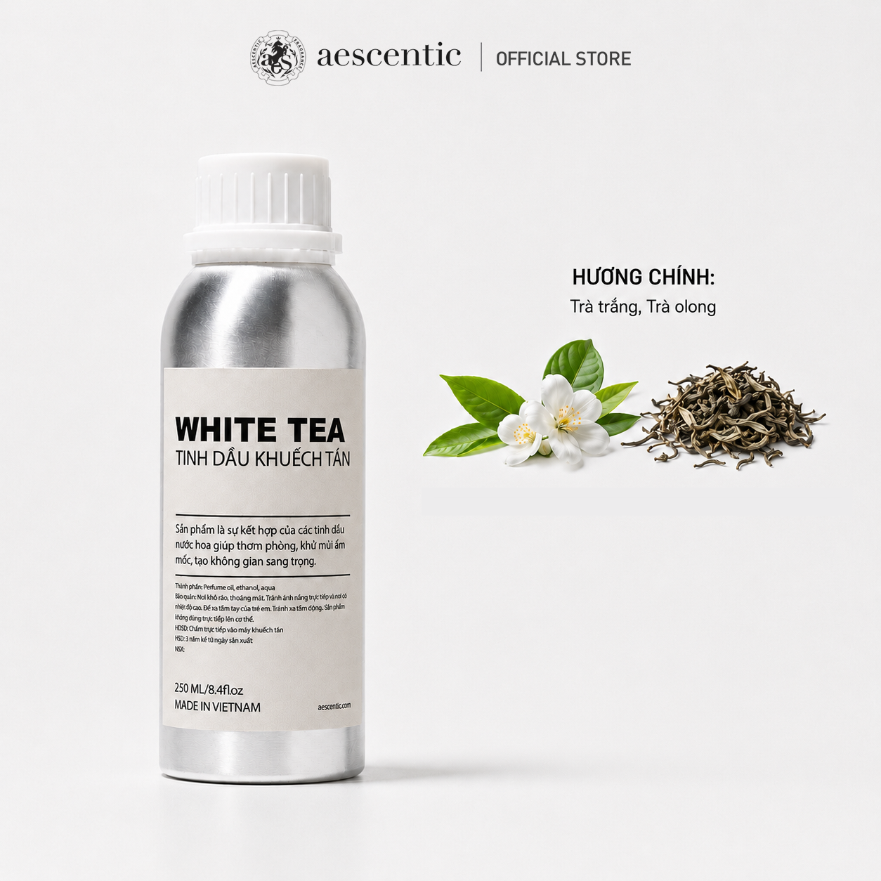Tinh Dầu Khuếch Tán - WHITE TEA