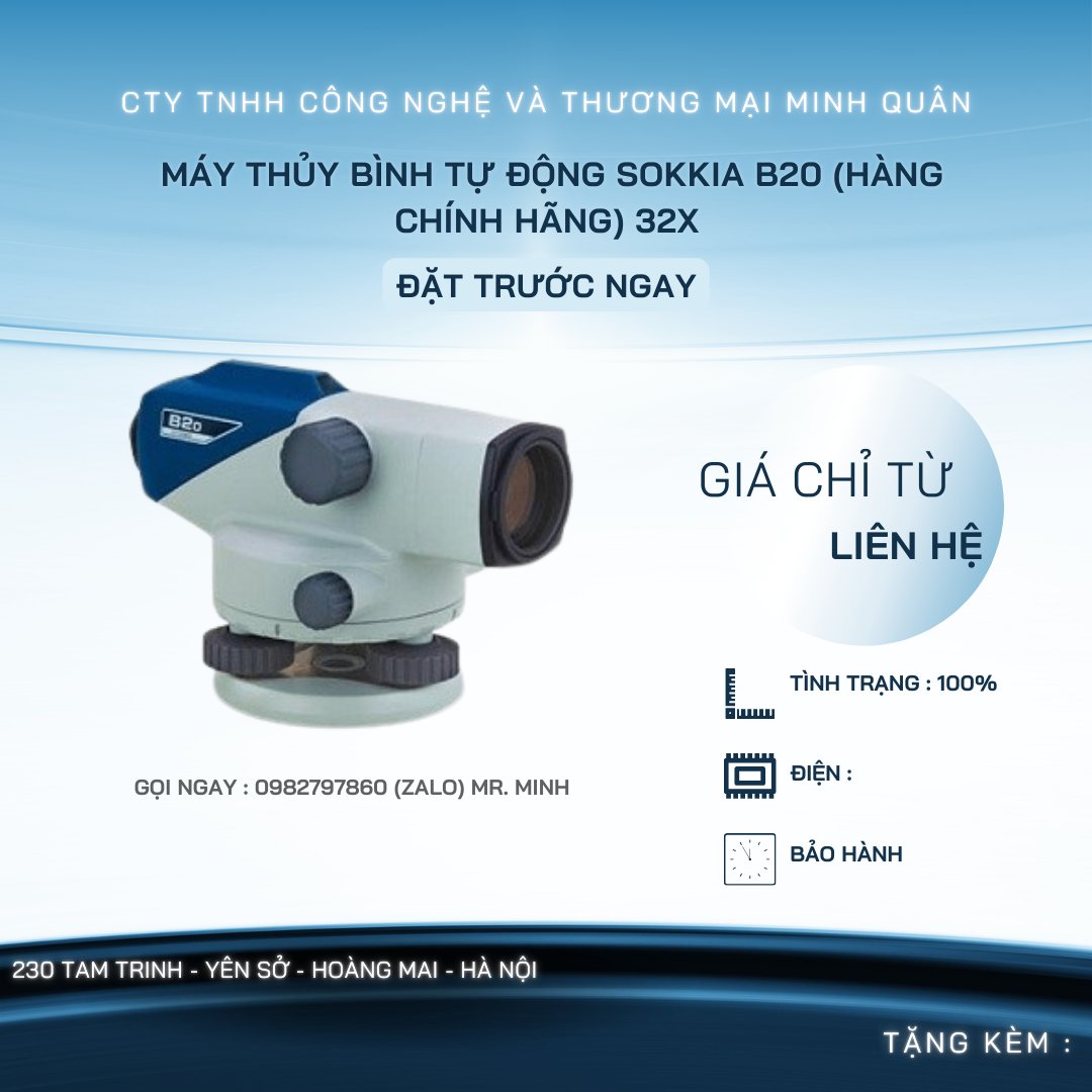 Máy thủy bình tự động Sokkia B20 (Hàng Chính Hãng) 32X.png