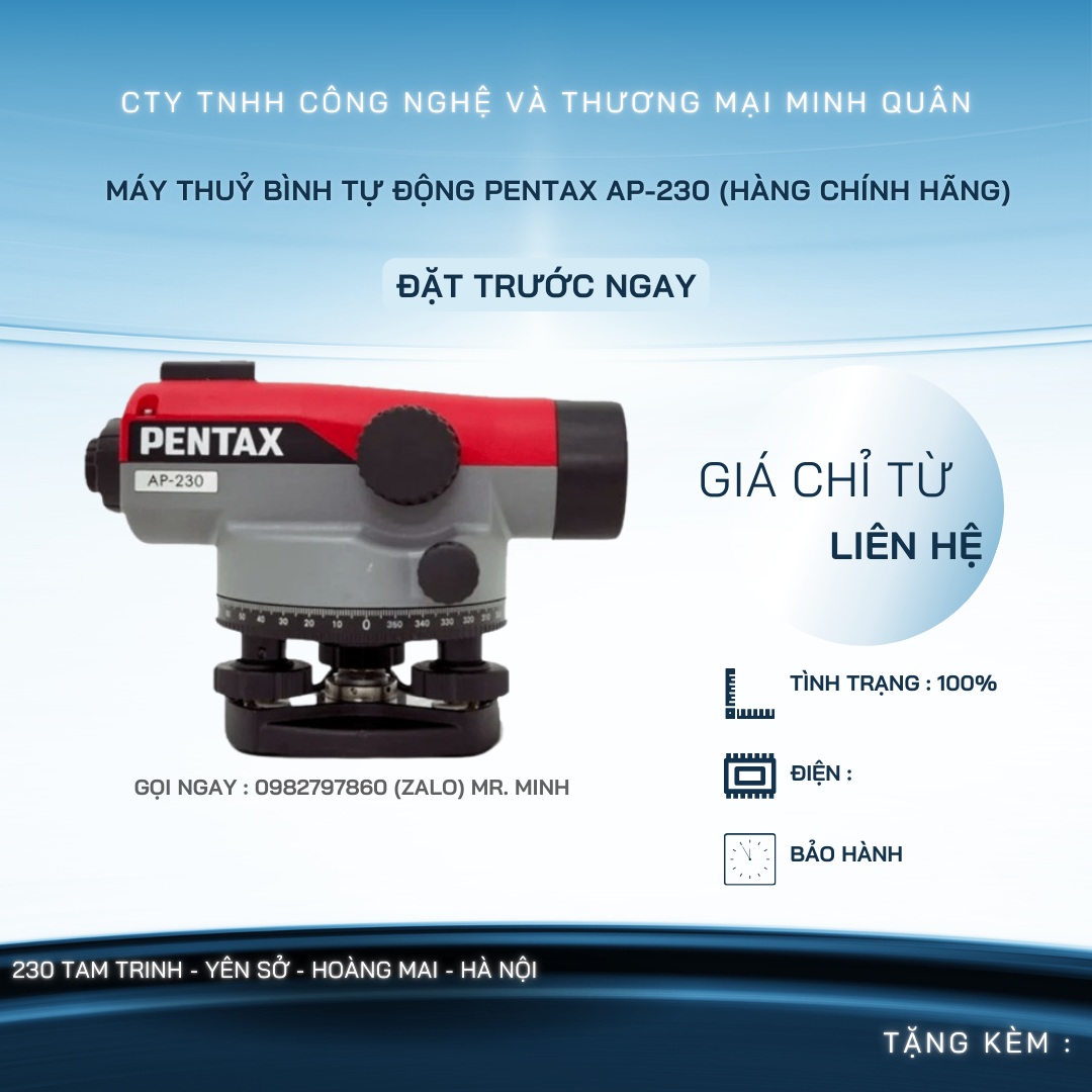 MÁY THUỶ BÌNH TỰ ĐỘNG PENTAX AP-230 (Hàng Chính Hãng).png