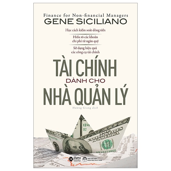 Tài Chính Dành Cho Nhà Quản Lý - Gene Siciliano