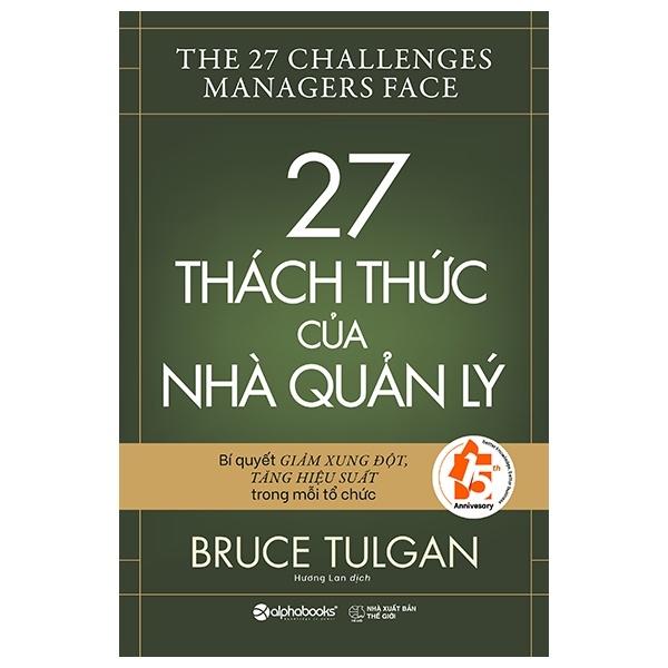 27 Thách Thức Của Nhà Quản Lý - Bruce Tulgan