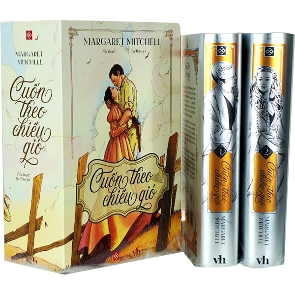 Boxset Cao Cấp Cuốn Theo Chiều Gió - Bản Dịch Mới (Bộ 2 Tập) - Margaret Mitchell