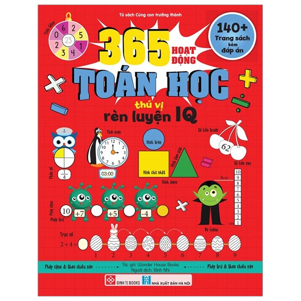 365 Hoạt Động Toán Học Thú Vị Rèn Luyện IQ - Wonder House Books