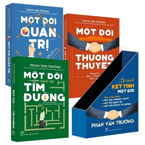 Bộ Sách Kết Tinh Một Đời (Bộ 3 Cuốn) - GS Phan Văn Trường