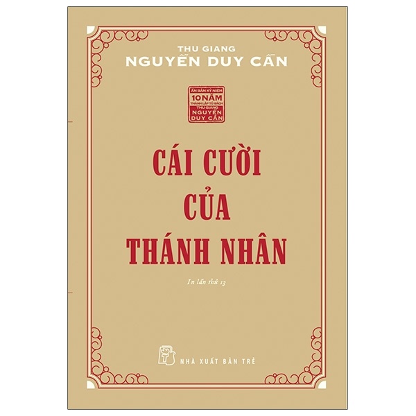 Cái Cười Của Thánh Nhân - Thu Giang Nguyễn Duy Cần