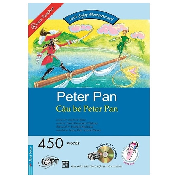 Happy Reader - Cậu Bé Peter Pan (Kèm CD) - James M. Barrie