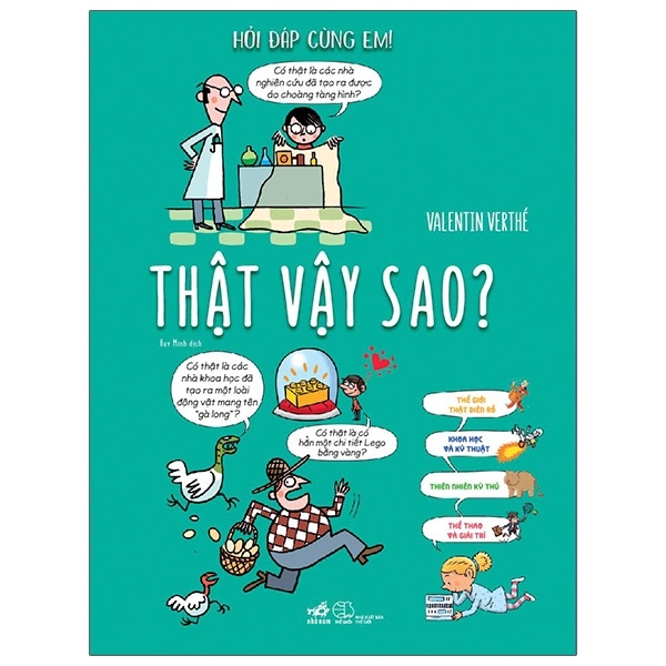 Hỏi Đáp Cùng Em! - Thật Vậy Sao? (Bìa Cứng) - Valentin Verthé