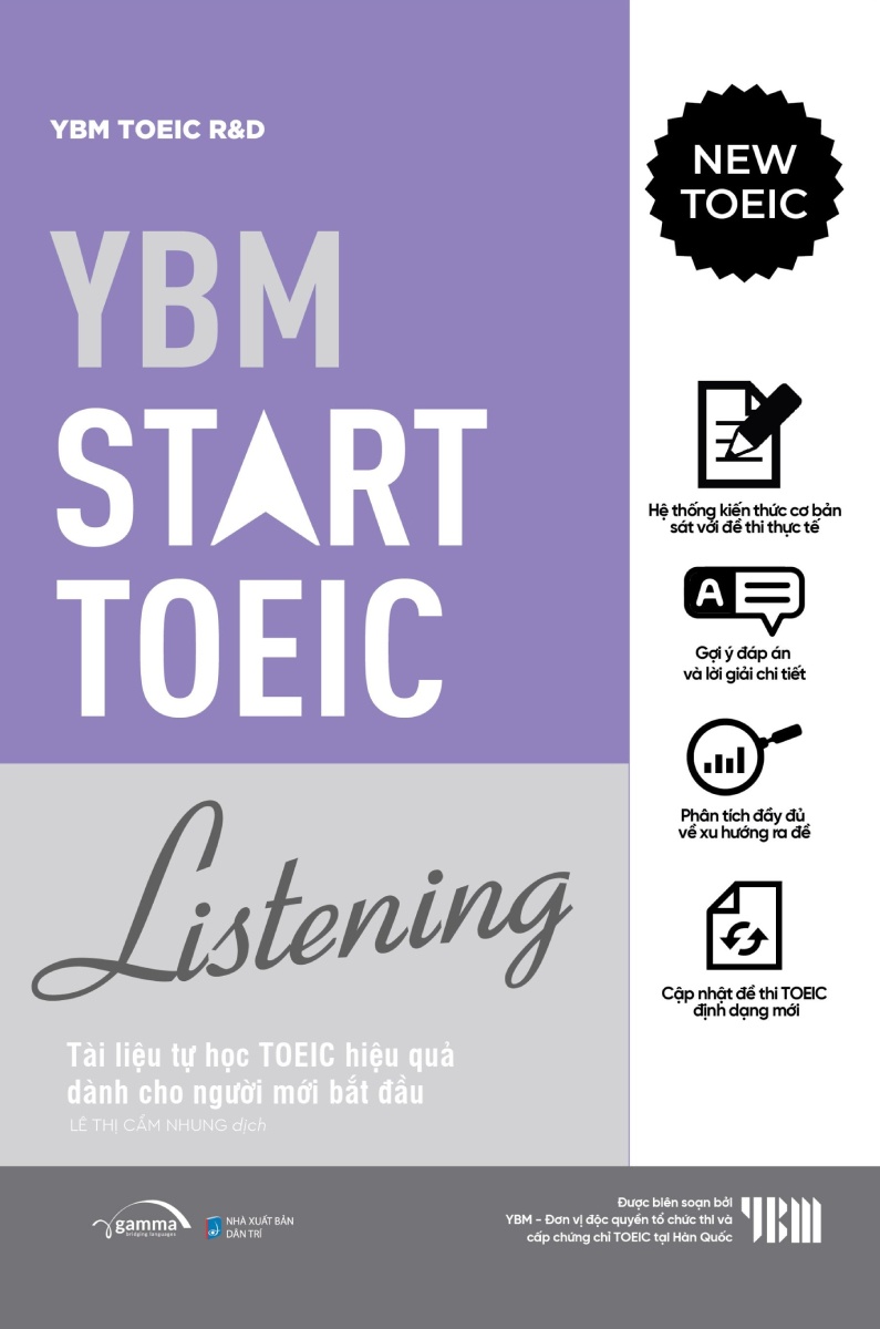 YBM Start TOEIC - Listening - YBM TOEIC R&D