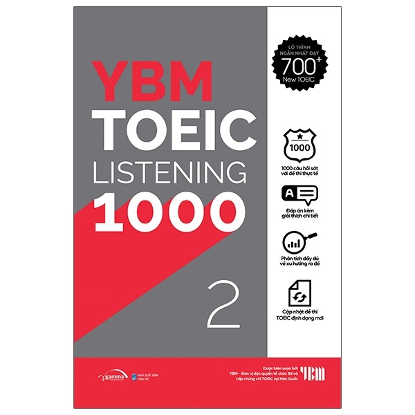 YBM TOEIC Listening 1000 - Vol 2 - YBM TOEIC R&D