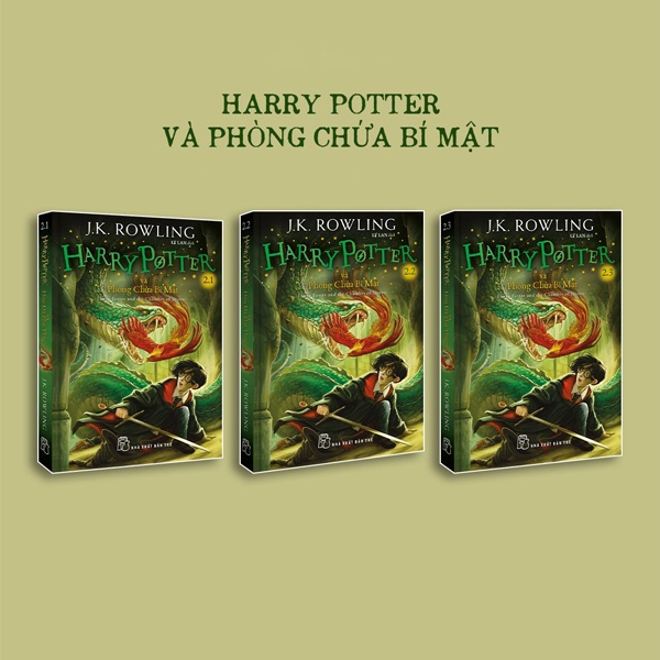 Harry Potter - Tập 2 - Khổ Nhỏ (Bộ 3 Cuốn) - J. K. Rowling