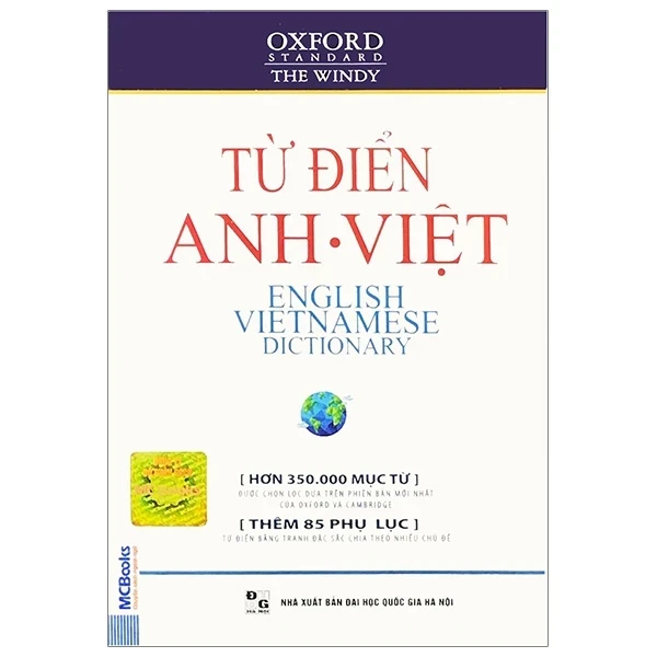 Oxford Standard - Từ Điển Anh - Việt (350.000 Từ) - The Windy