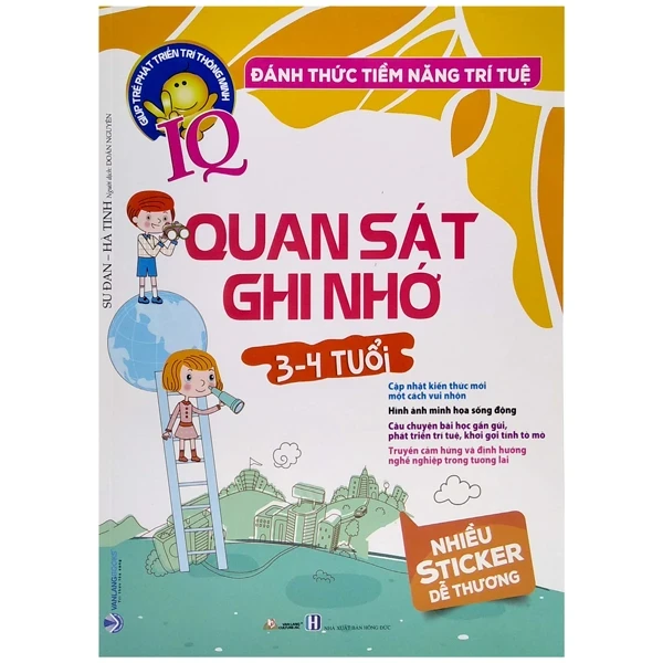 Đánh Thức Tiềm Năng Trí Tuệ - Quan Sát Ghi Nhớ (3-4 Tuổi) - Sư Đan, Hà Tinh