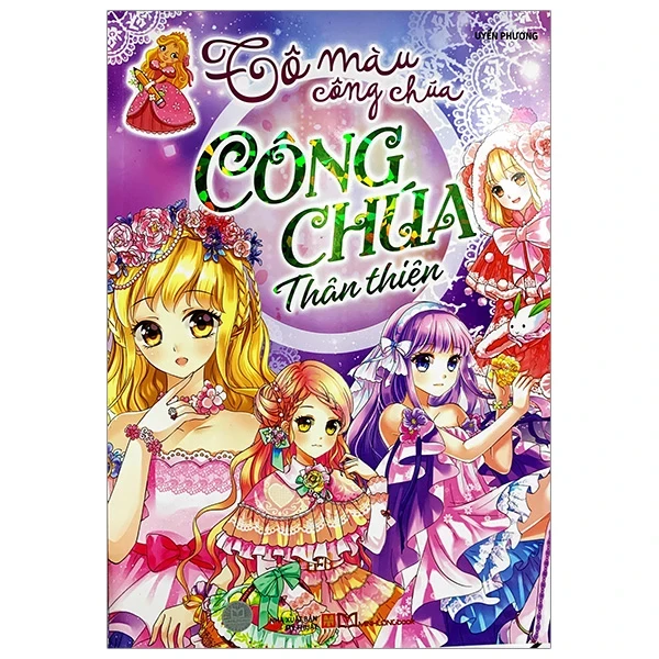 Tô Màu Công Chúa - Công Chúa Thân Thiện - Uyển Phương