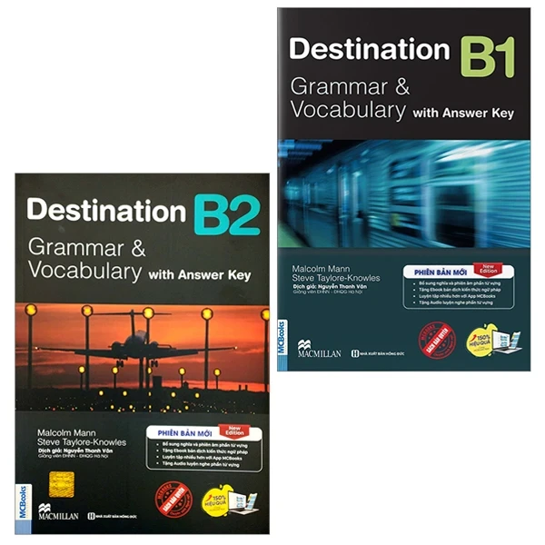 Destination - Grammar And Vocabulary with Answer Key - B1 + B2 (Bộ 2 Cuốn) - Malcome Mann, Steve Taylore-Knowles