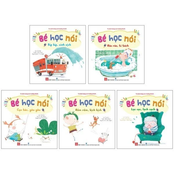 Bé Học Nói 2 - Bé Học Về Các Loại Âm Thanh Trong Cuộc Sống (Bộ 5 Cuốn) - Tạ Như, Tần Nham