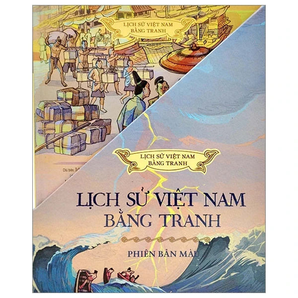 Boxset Lịch Sử Việt Nam Bằng Tranh (Bìa Cứng) (Hộp 8 Cuốn) - Trần Bạch Đằng, Tôn Nữ Quỳnh Trân, Nguyễn Trung Tín, Nguyễn Thùy Linh