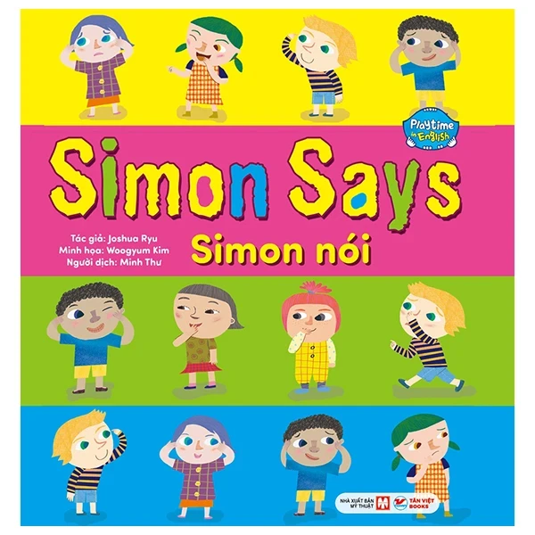 Playtime In English - Level 1 - Simon Says - Simon Nói - Joshua Ryu, Woogyum Kim