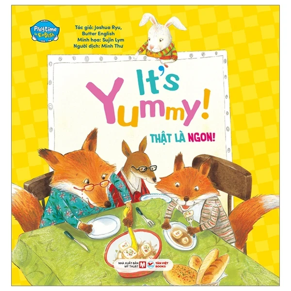 Playtime In English - Level 4 - It's Yummy! - Thật Là Ngon! - Joshua Ryu, Butter English, Sujin Lym