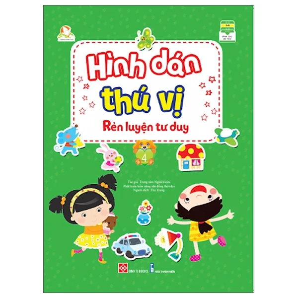 Hình Dán Thú Vị, Rèn Luyện Tư Duy 4 - Nhiều Tác Giả