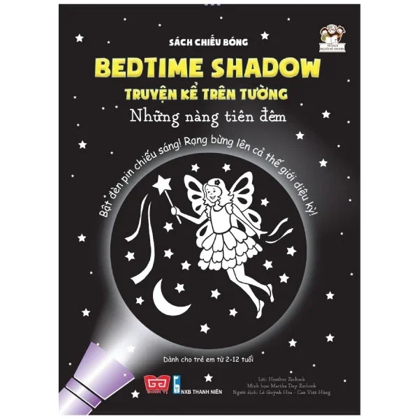 Sách Chiếu Bóng - Bedtime Shadow - Truyện Kể Trên Tường - Những Nàng Tiên Đêm - Martha Day Zschock, Barbara Paulding