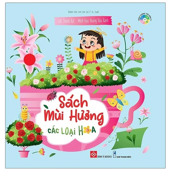 Sách Mùi Hương - Các Loại Hoa (Bìa Cứng) - Thành Đạt, Hoàng Đậu Xanh