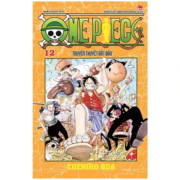 One Piece - Tập 12: Truyền Thuyết Bắt Đầu - Eiichiro Oda