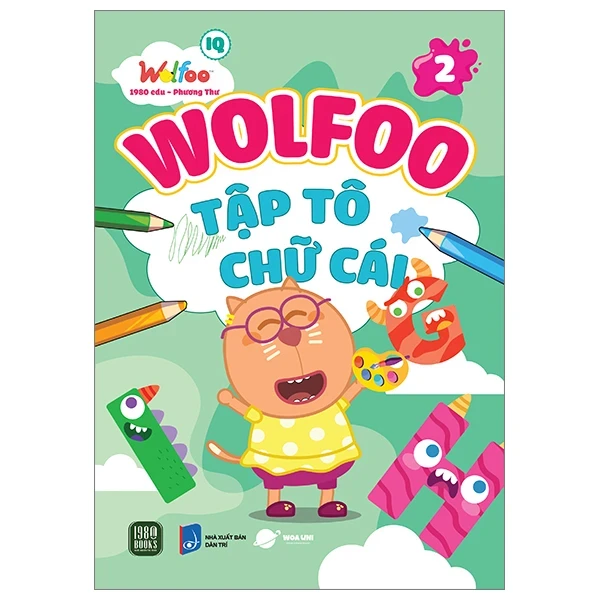 Wolfoo IQ - Wolfoo Tập Tô Chữ Cái - Tập 2 - 1980Edu, Phương Thư