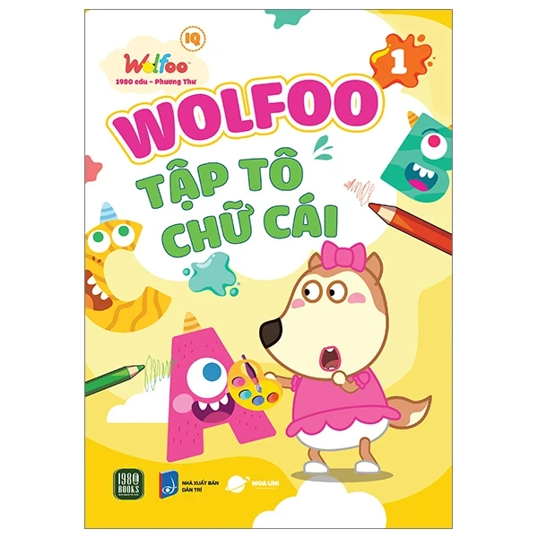 Wolfoo IQ - Wolfoo Tập Tô Chữ Cái - Tập 1 - 1980Edu, Phương Thư