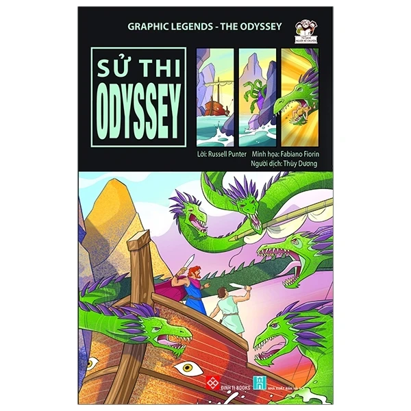 Graphic Legends - The Odyssey - Sử Thi Odyssey - Russell Punter, Fabiano Fiorin