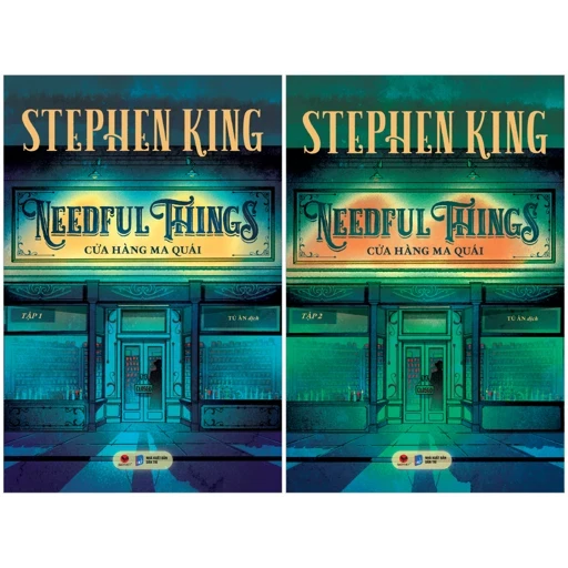 Bộ Sách Needful Things - Cửa Hàng Ma Quái (Bộ 2 Tập) - Stephen King