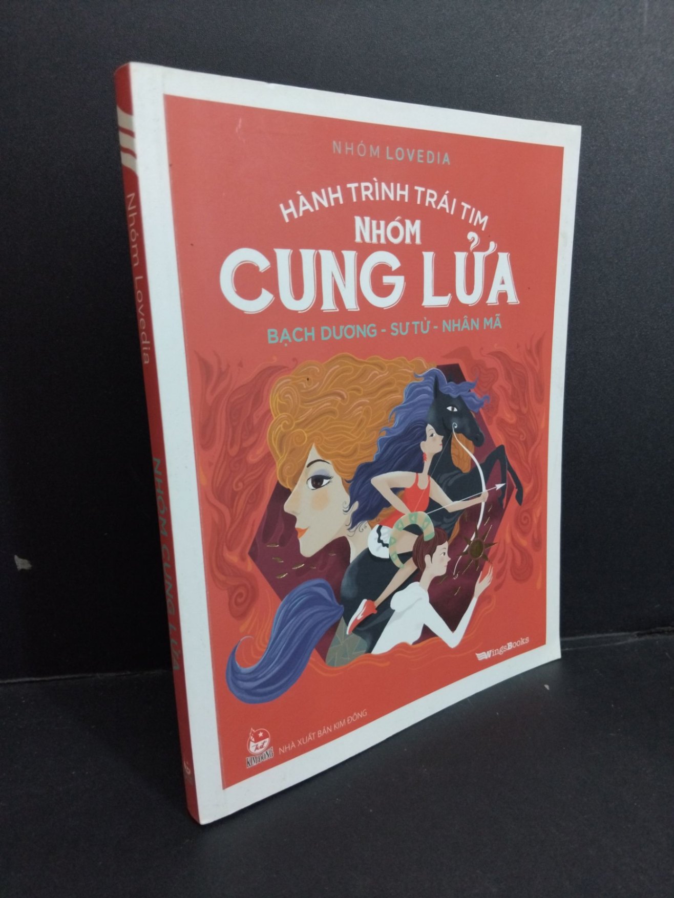 [Phiên Chợ Sách Cũ] H Hành Trình Trái Tim Nhóm Cung Lửa Bạch Dương - Sư Tử - Nhân Mã - Nhóm Lovedia 0812