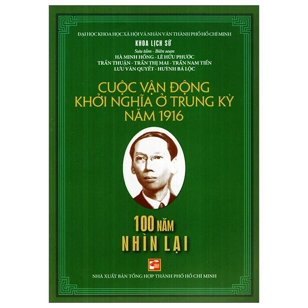 Cuộc Vận Động Khởi Nghĩa Ở Trung Kỳ Năm 1916 - Hà Minh Hồng, Lê Hữu Phước, Trần Thuận, Trần Thị Mai, Trần Nam Tiến, Lưu Văn Quyết, Huỳnh Bá Lộc