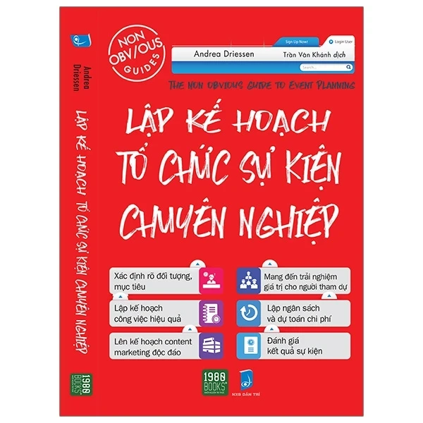 Lập Kế Hoạch Tổ Chức Sự Kiện Chuyên Nghiệp - Andrea Driessen