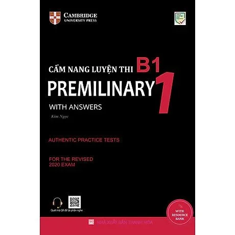 Cẩm Nang Luyện Thi B1 Preliminary With Answers - Cambridge University Press