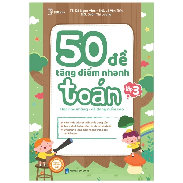 50 Đề Tăng Điểm Nhanh Toán Lớp 3 - Đỗ Ngọc Miên, Lê Văn Tiến, Doãn Thị Lương