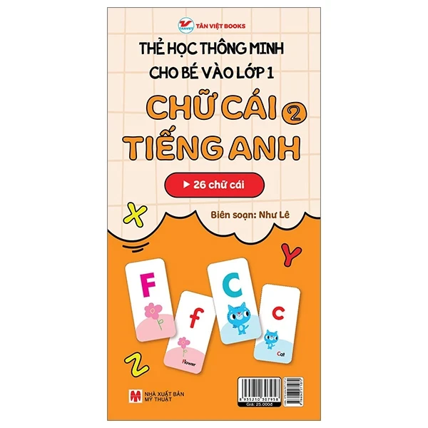 Thẻ Học Thông Minh Cho Bé Vào Lớp 1 - Chữ Cái Tiếng Anh 2 - Như Lê