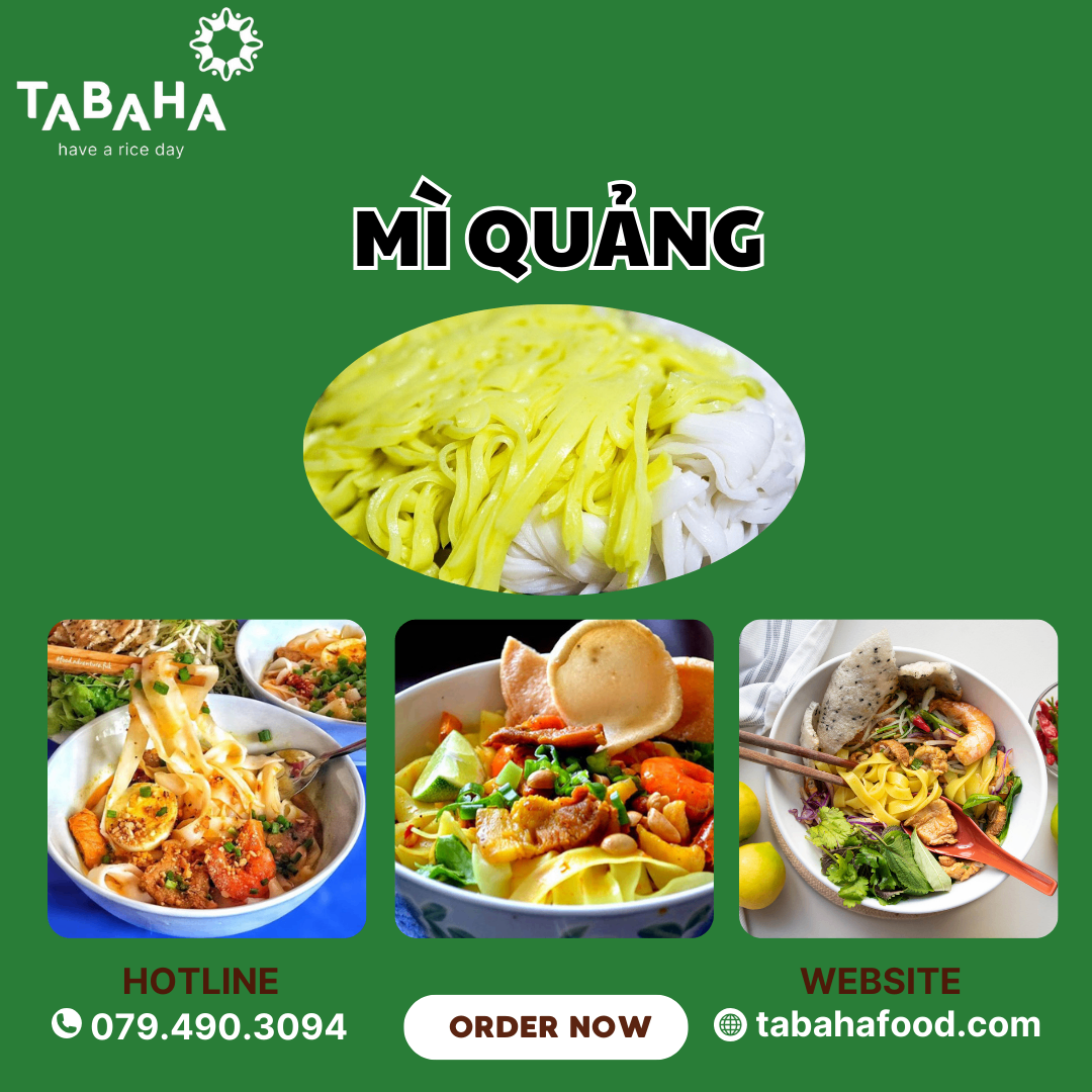 Mì Quảng - Sợi Mì Chất Lượng Với Loại Bột Thượng Hạng