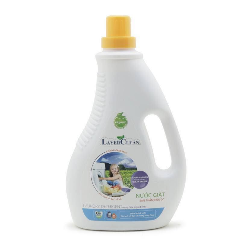 Nước giặt Layer clean - Hương gió biển (2L)