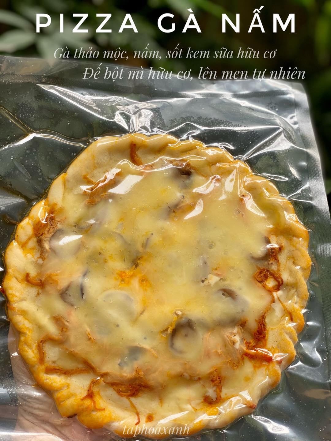 Pizza gà nấm (size 20)