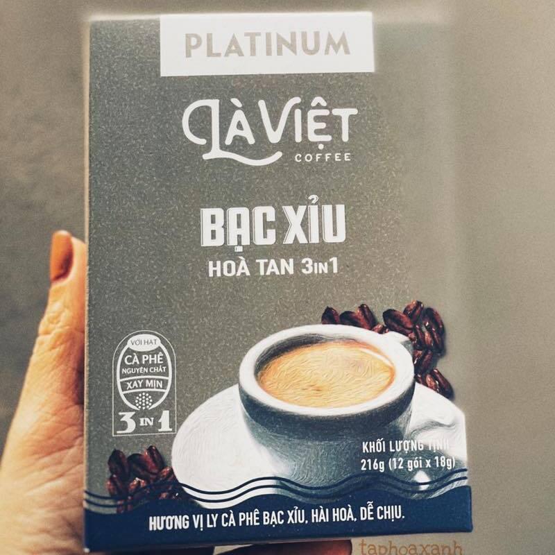 LV Cafe Bạc xỉu (hộp 12 gói)