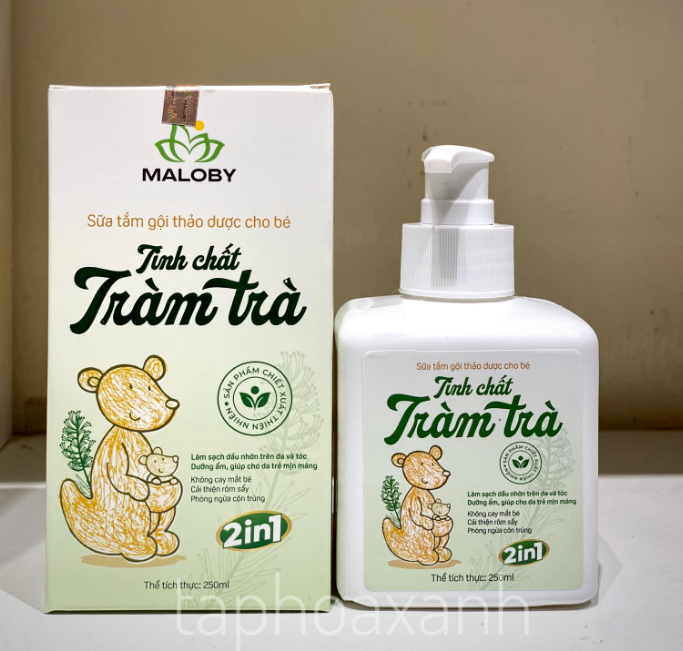 Sữa tắm gội Tràm trà cho bé 250ML