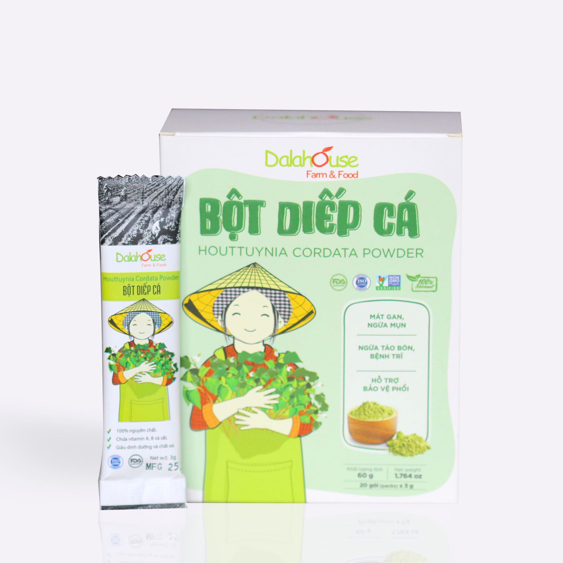 Bột rau diếp cá (20 gói 3g)