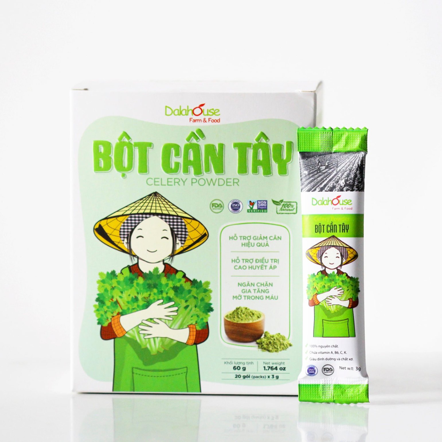 Bột cần tây (20 gói 3g)