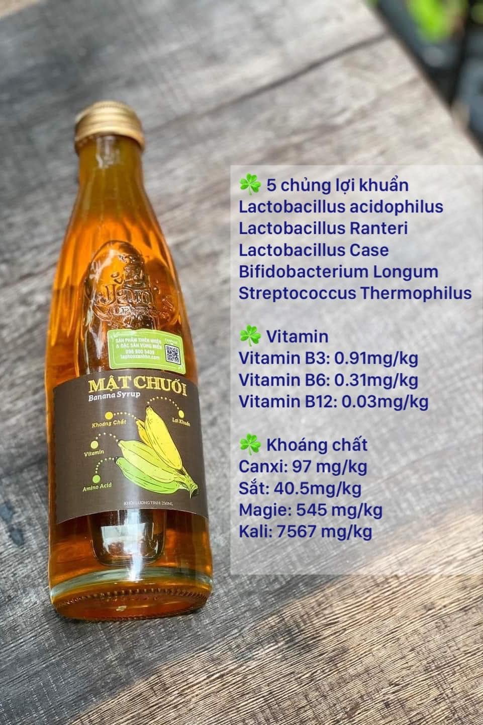 Mật chuối (250ML)