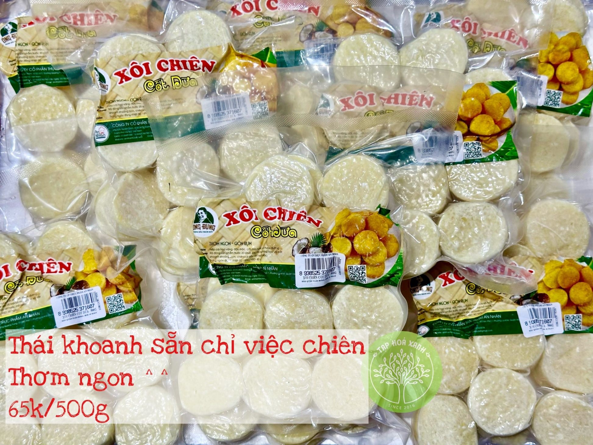 Xôi chiên cốt dừa (500G)