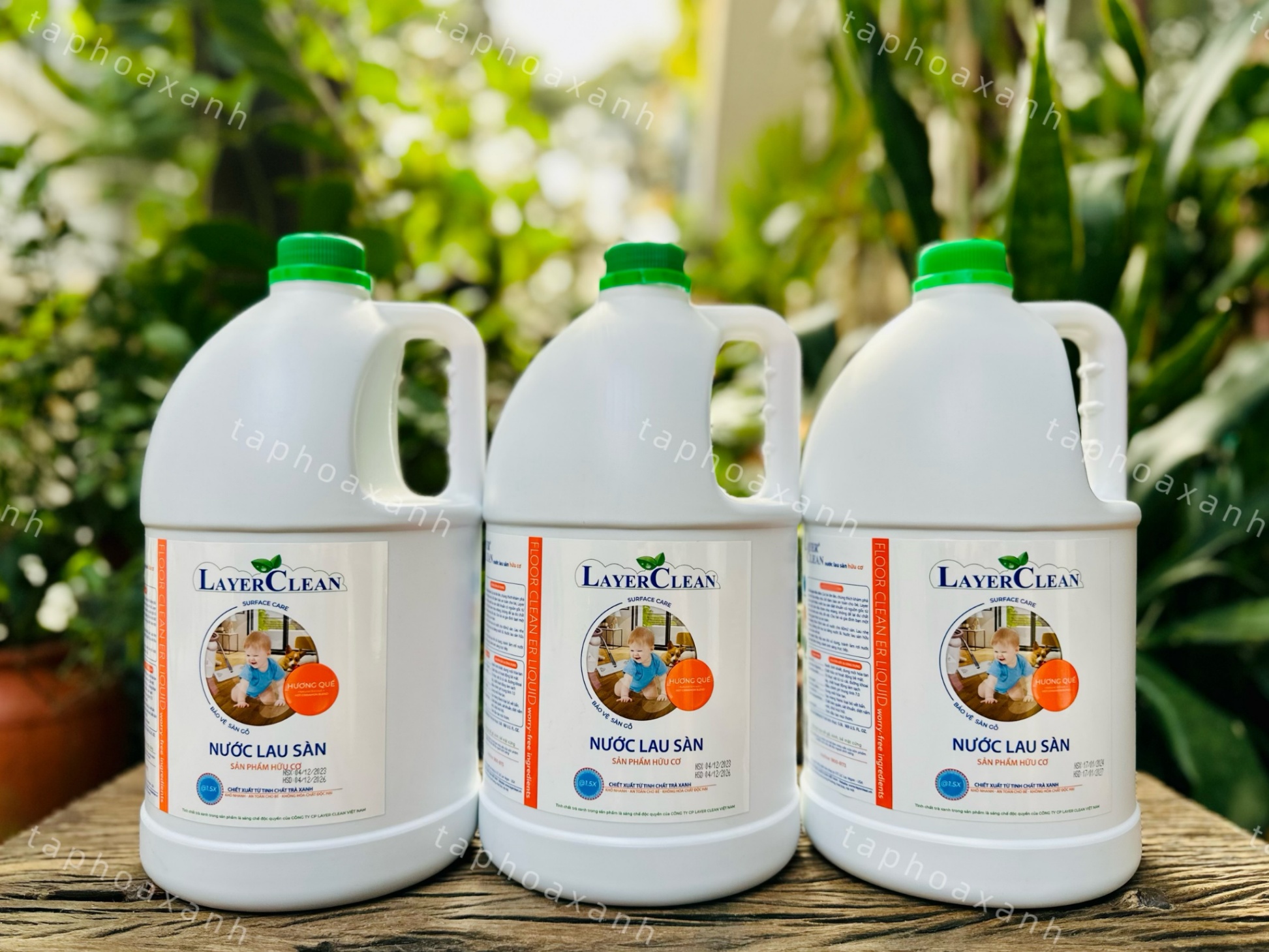 Nước Lau sàn Layer clean - Hương Quế (5L)