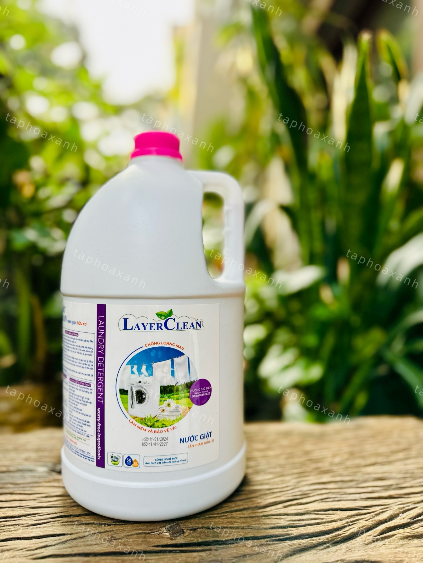 Nước giặt Layer clean - Hương gió biển (5L)